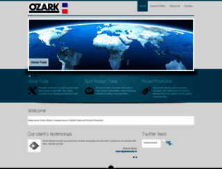 ozarkglobal.com screenshot