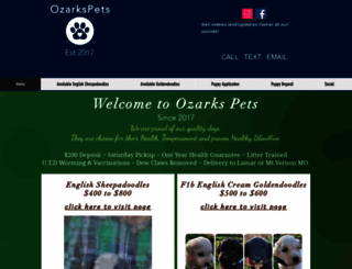 ozarkspets.com screenshot