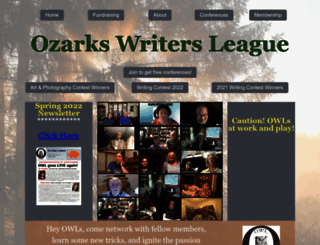 ozarkswritersleague.com screenshot