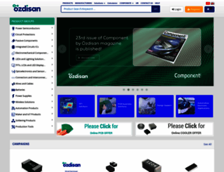 ozdisan.com screenshot