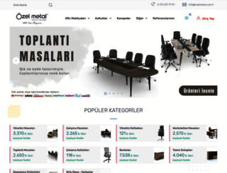ozelmetal.com.tr screenshot