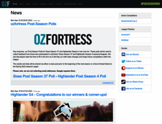 ozfortress.com screenshot