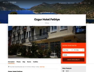 ozgur.hotels-fethiye.com screenshot