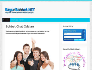 ozgursohbet.net screenshot