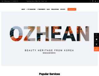 ozheanam.com screenshot