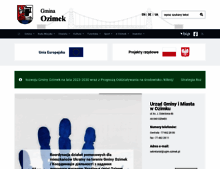 ozimek.pl screenshot