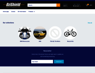 ozishield.com.au screenshot