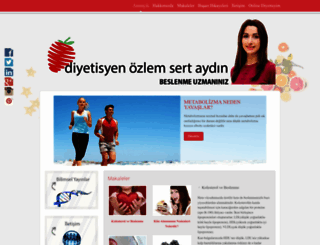 ozlemsert.com screenshot