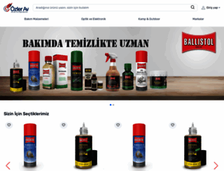 ozlerav.com.tr screenshot