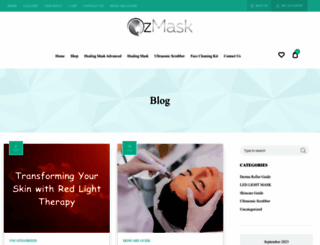 ozmask.com screenshot