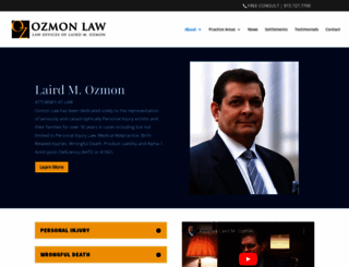 ozmonlaw.com screenshot