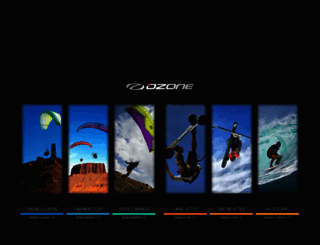 ozone-gliders.com screenshot