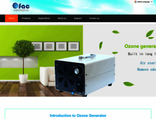 ozonefac.com screenshot