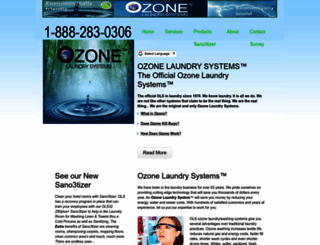 ozonelaundrysystems.com screenshot