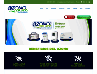 ozonopurificadores.com screenshot
