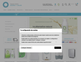 ozonoysalud.com screenshot