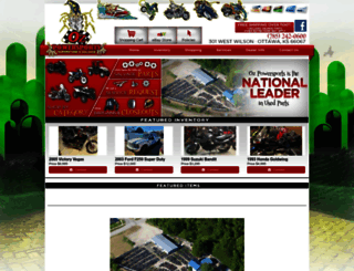 ozpowersports.com screenshot