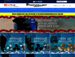 ozpropellers.com.au screenshot