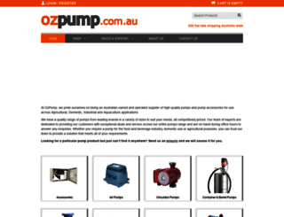 ozpump.com.au screenshot