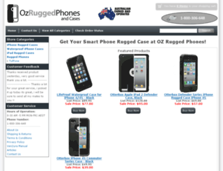 ozruggedphones.com screenshot