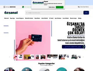 ozsanal.com.tr screenshot