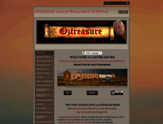 oztreasure.weebly.com screenshot