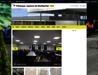 p-j-montbartier.clubeo.com screenshot