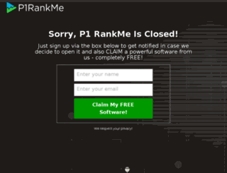 p1rankme.com screenshot