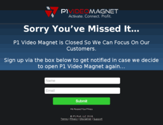 p1videomagnet.com screenshot
