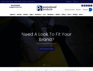 p2promotionalproducts.com screenshot