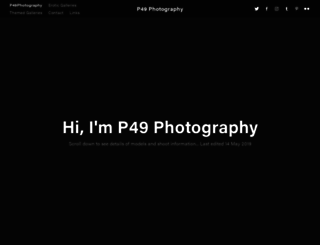 p49photography.myportfolio.com screenshot