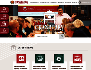 pa-cranberry.civicplus.com screenshot