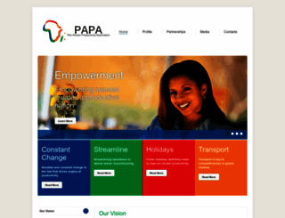 pa-pa.co.za screenshot