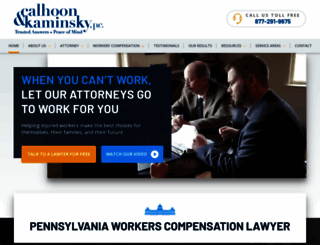 pa-workers-comp-lawyers.com screenshot