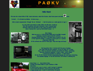 pa0kv.nl screenshot