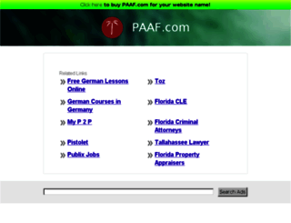 paaf.com screenshot
