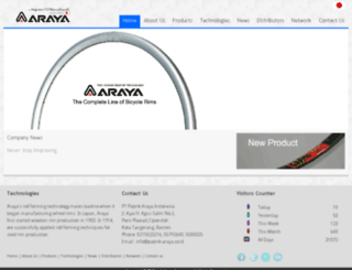 pabrik-araya.co.id screenshot