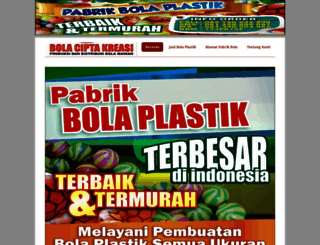 pabrikbolaplastik.com screenshot