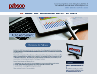 pabsco.co.uk screenshot