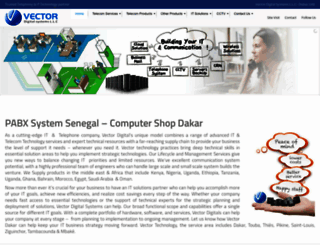 pabxsystemsenegal.com screenshot