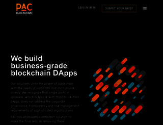 pac-blockchain.com screenshot