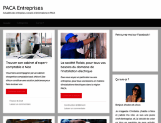 paca-entreprises.fr screenshot