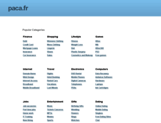 paca.fr screenshot