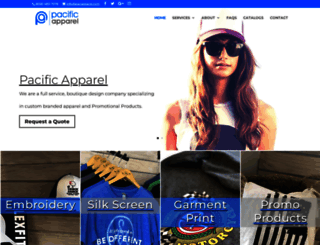 pacapparel.com screenshot