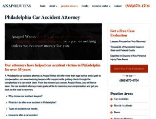 pacaraccidents.com screenshot