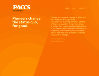 paccs.in screenshot