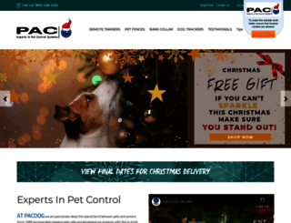 pacdog.co.uk screenshot