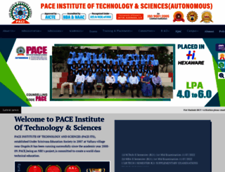 pace.ac.in screenshot