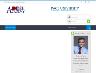 pace.jmbokacademy.com screenshot