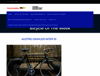 pacelinebikes.com screenshot